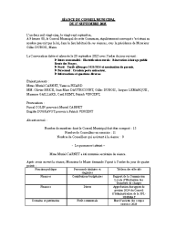 PV séance du 27 septembre 2025