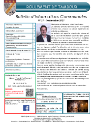 Roulement de Tambour septembre 2021